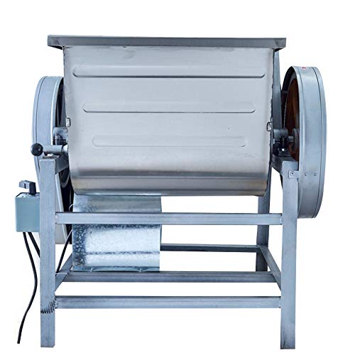 30QT 110V Commercial Electric Dough Mixer, Stainless Countertop Steel Dough Mixing Machine Heavy Duty Bakery Kitchen Flour Equipment for Commercial or Family Use 1.5KW