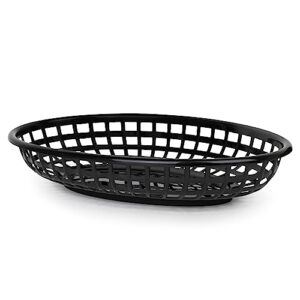 zees products Food baskets with parchment paper, fast food baskets, plastic food baskets, restaurant baskets for food, plastic food baskets with paper liners, 12 baskets, 250 parchment Liners
