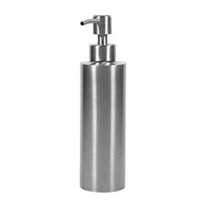 stainless steel soap dispenser liquid soap box, 350ml soap dispenser kitchen sink faucet bathroom shampoo box soap container