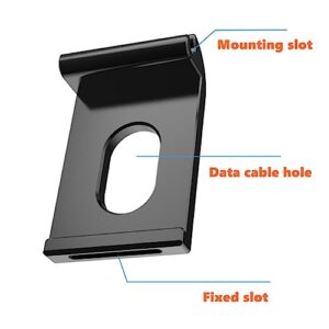 Replacement Side Door Battery Cover for Gopro 11 Mini, Aluminium Alloy Pass Through Battery Cover with Type-C Charging Port Repair Part Camera Accessories Suitable for Gopro Hero 11 Black Mini