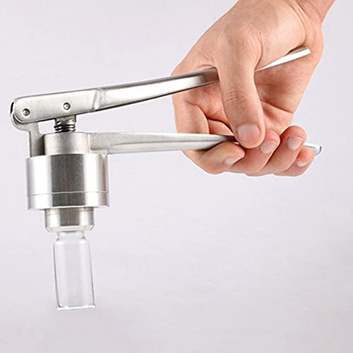 Hand Held Capping Machine, Portable Hand Sealing Machine, Stainless Steel Capper Gland Clamp, for 13mm, 20mm Plastic Cap, Aluminum Cap, Perfume Bottles (13mm)