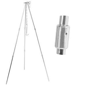 CHICIRIS Pot Tripod, Detachable Camping Tripod, for Outdoor Backyard