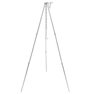 CHICIRIS Pot Tripod, Detachable Camping Tripod, for Outdoor Backyard