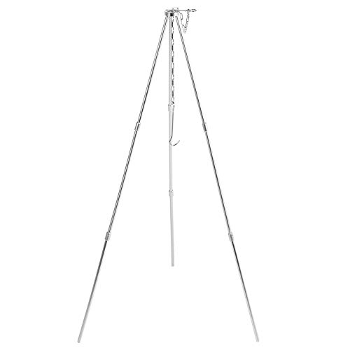 CHICIRIS Pot Tripod, Detachable Camping Tripod, for Outdoor Backyard