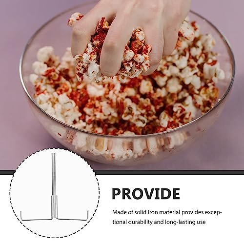 DOITOOL Popcorn Machine Mixer Popcorn Stirring Rods Popcorn Maker Whisk for Popcorn Machine Parts Replacement Accessoroies