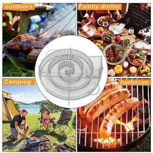 Naysku Cold Smoke Generator, Pellet Smoker Tray, Maze Smoker for Cold Smoking, Stainless Steel Grill Cooking Tools for BBQ Grill or Smoker Wood Dust, Outdoor Smokers for Any BBQ or Cabinet