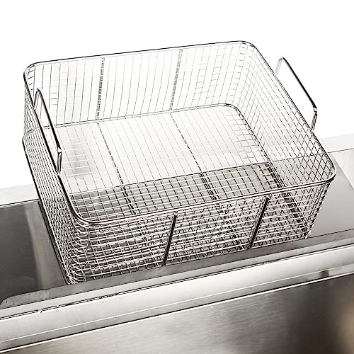 Breading Table Fried Food Prep Station, Commercial Manual Station Stainless Steel Fried Chicken Breading Prep Station (Silver)