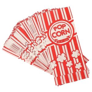 solustre 100pcs popcorn popcorn packaging bag candy snack box candy popcorn mini accessories paper popcorn bags french fries bag popcorn holders cups convenient popcorn bag snack supply