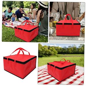 KICHOUSE Delivery Warmer Bags 2pcs Insulation Bags Cake Decorating Shopping Bag Organizer Deco Outdoor Insulated Food Container Portable Cake Bag Takeout Thermal Insulation Bag Fold