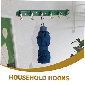 Toddmomy Medal Hanger Display with Hooks Plastic Display Stands Clothes Rack with Shelf Hanging Racks for Clothes Medal Shelf Medal Holder Displaying Stand Light Luxury Hook up Storage Rack