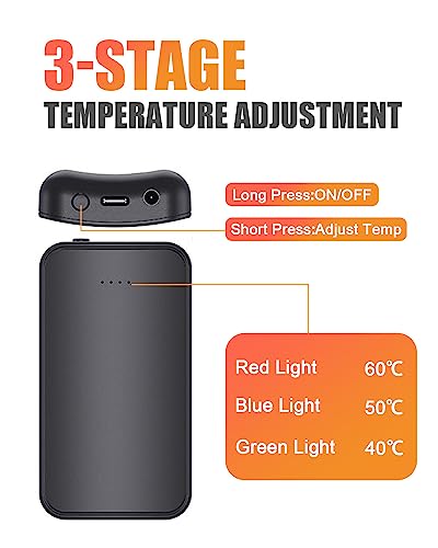 Rechargeable 4000mAh Heated Socks for Men Women Elder, Washable Electric Thermal Warming Socks for Camping Hunting Winter Skiing Fishing Outdoors, Battery Included