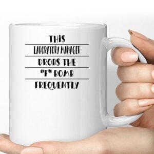 funny gift for sarcastic laboratory manager love family - ever mother's day laboratory manager mamma mom 11 oz ceramic coffee mug