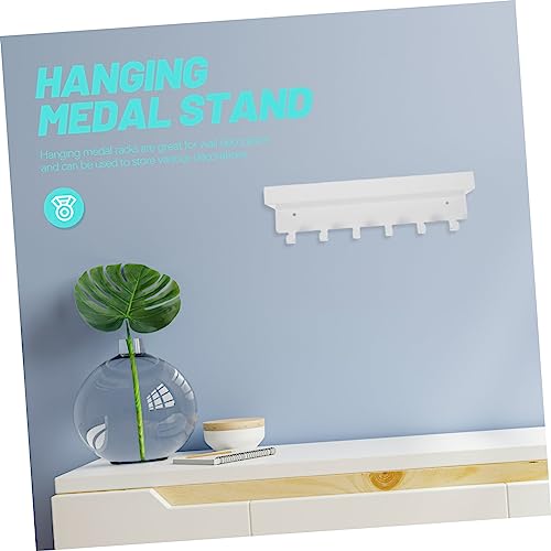 HONMEET Medal Hanger Wall Mounted Hooks Wall Mounted Holder Wall Mount Shelves Medal Display Hanger Medal Display Holder Decorative Metal Hooks Race Medal Holder Wall Hanger Metal Stand