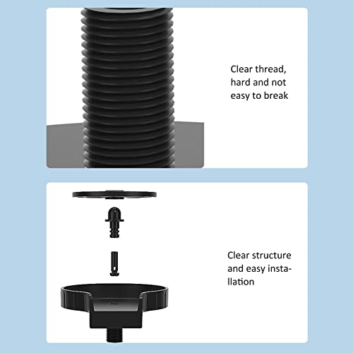 Automatic High Pressure Cup Washer with 50cm Hose for Home Restaurant - Perfect for Bar Glass Rinser and Bottle Washing