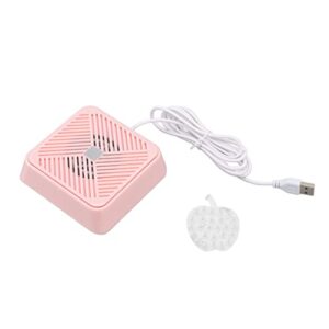 Mini Fruit Dishwasher, Safe USB Dishwasher Sound Vibration Double Purification for Home(Pink)