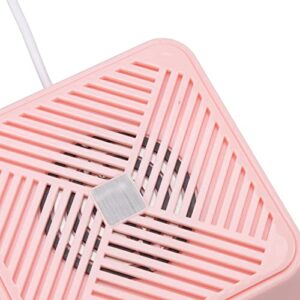 Mini Fruit Dishwasher, Safe USB Dishwasher Sound Vibration Double Purification for Home(Pink)