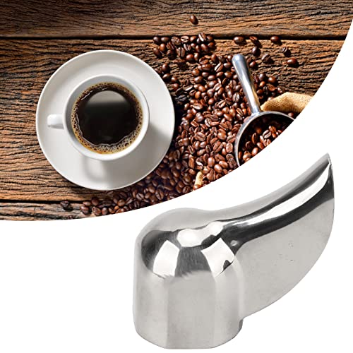 Stainless Steel Diversion Nozzle, Rust Proof Coffee Handle Diversion Nozzle Perfect Fit Anti High Efficiency Food Grade for Semi Auto Coffee Maker