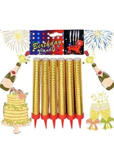 birthday decoration cake gold pole suitable for parties weddings graduation ceremonies bar gatherings (180pcs)
