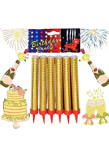 Birthday Decoration Cake Gold Pole Suitable for Parties Weddings Graduation Ceremonies Bar Gatherings (180PCS)