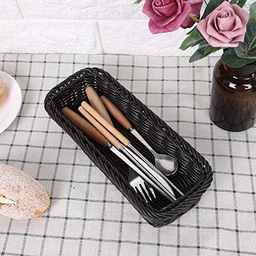 Basket Holder Fork Basket Drain Basket Restaurant Storage Basket Desktop Chopsticks Storage Basket Holder Poster Creativity Chopstick Rests & Holders (Small L240*W110*H50MM)