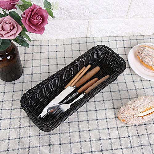 Basket Holder Fork Basket Drain Basket Restaurant Storage Basket Desktop Chopsticks Storage Basket Holder Poster Creativity Chopstick Rests & Holders (Small L240*W110*H50MM)