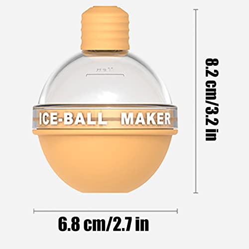 BAFAFA Light Bulb Ice Cube Tray, Reusable Ice Cube Mold, Portable Ice Trays for Water Cocktail Coffee mould