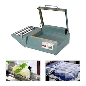 commercial heat shrink wrap sealing machine, commercial l-bar sealer film packing machine sealing size 19x13 inches for market store 110v