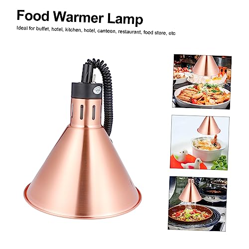 ULTECHNOVO 1pc Food Warmer Lamp Turtle Tank Heater Dome Light Bulb Bottle Warmer Portable Food Warmer Light Retractable Heat Lamp Countertop Heat Lamp Buffet Food Warmer Light Buffet Light