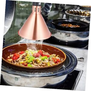 ULTECHNOVO 1pc Food Warmer Lamp Turtle Tank Heater Dome Light Bulb Bottle Warmer Portable Food Warmer Light Retractable Heat Lamp Countertop Heat Lamp Buffet Food Warmer Light Buffet Light