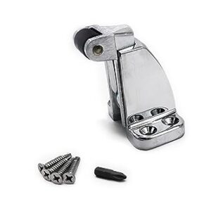 Kason 0056 Polished Chrome Rolling Strike is a Durable and Reliable Accessory for The Kason 0056 Safeguard® Latch