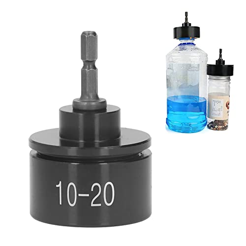 Electric Capping Machine Bit Efficient Sealing Tool with Waterproof Silicone Pad Good Sealing Accessory for 10mm to 20mm Caps