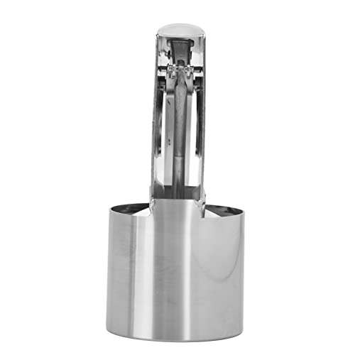 Ice Cream Scooper with Trigger, Cylinder Design Old Time Ice Cream Scooper S304 Stainless Steel for Home