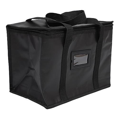 Cooler Bag Grub Hub Food Delivery Bag:40L High Capacity Insulated Food Delivery Bag Reusable Bag for Picnic Camping Catering pizza carrier Cooler Bag Tote Bags Bulk