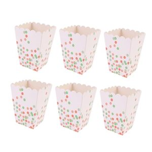 jojofuny 24pcs popcorn boxes wedding confetti wedding party supplies party treat boxes candy box popcorn treat box party popcorn boxes set up snack box chicken popcorn box dessert