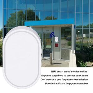 Miokycl Smart Doorbell Sensor Alarm System Induction Caller for Tuya Household Appliances EU Plug 220V