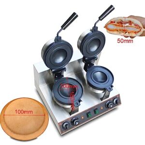 UFO Hamburger Cake Maker Burger Machine Gelato Panini Flying Saucer Sandwich Ice Cream Waffle Maker (voltage 110v)