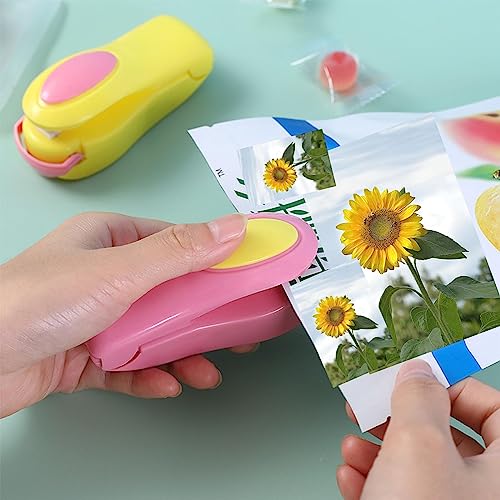 Convenient Portable Sealing Machine, Portable Mini Heat Sealing Machine, Impulse Sealer, Small Package Sealer, Seal Packing Plastic Bag for Home Outdoor