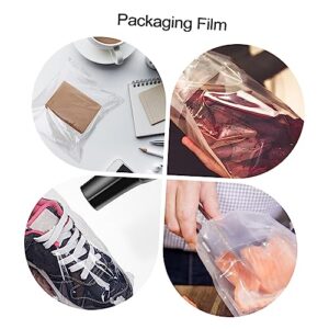 SOLUSTRE 100pcs Shrink Film Shrink Plastic Bags for Packaging Shrink Film Wrap Shrink Sealer Bags Plastic Sealer Machine Transparency Film Shrink Wrap Bags Packaging Bag Shrink Bag Soap Pof