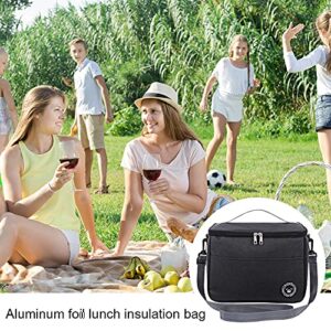 LONGSHENGDA Waterproof Portable Insulation Bag Folding Food Drink Lunch Thermal Carrier Bags