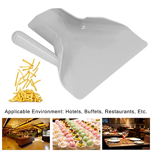 French Fries Shovel Food Grade Household Non Slip Right Handle Kitchen Utensils Household Quick Fill Fry Bagger Scoop