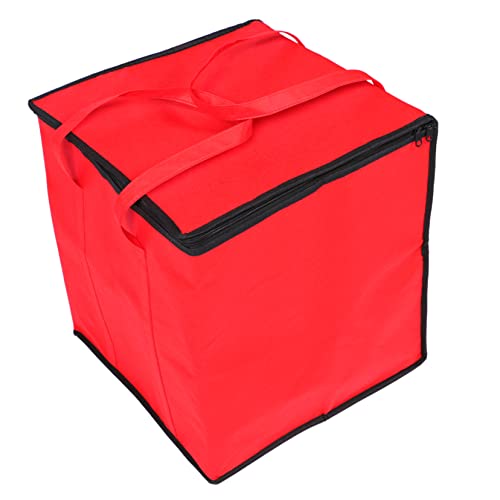 Baluue 1pc Portable Cooler Bag Lunchbox Coolers Zip Lock Organizer Portable Heating Lunch Box Cold Delivery Bag Heated Lunchbox Pizza Delivery Bag Take-out Insulated Bag Food Cooler Bag