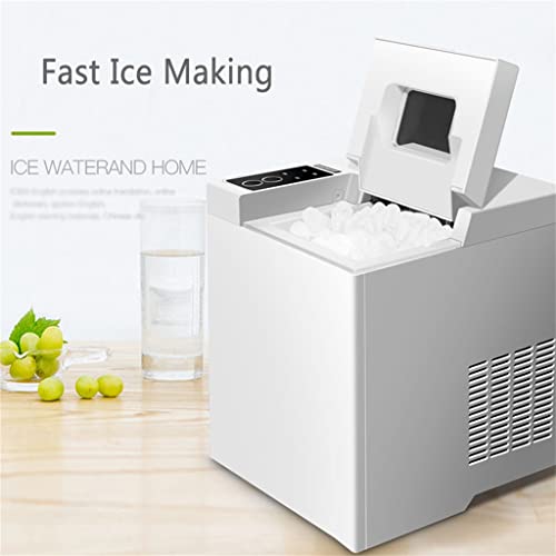 Ice Cube Makers, 15KG/24H Commercial Electric Ice Ice Cube Machine Small Milk Tea Shop Coffee Shop Desktop Ice Maker