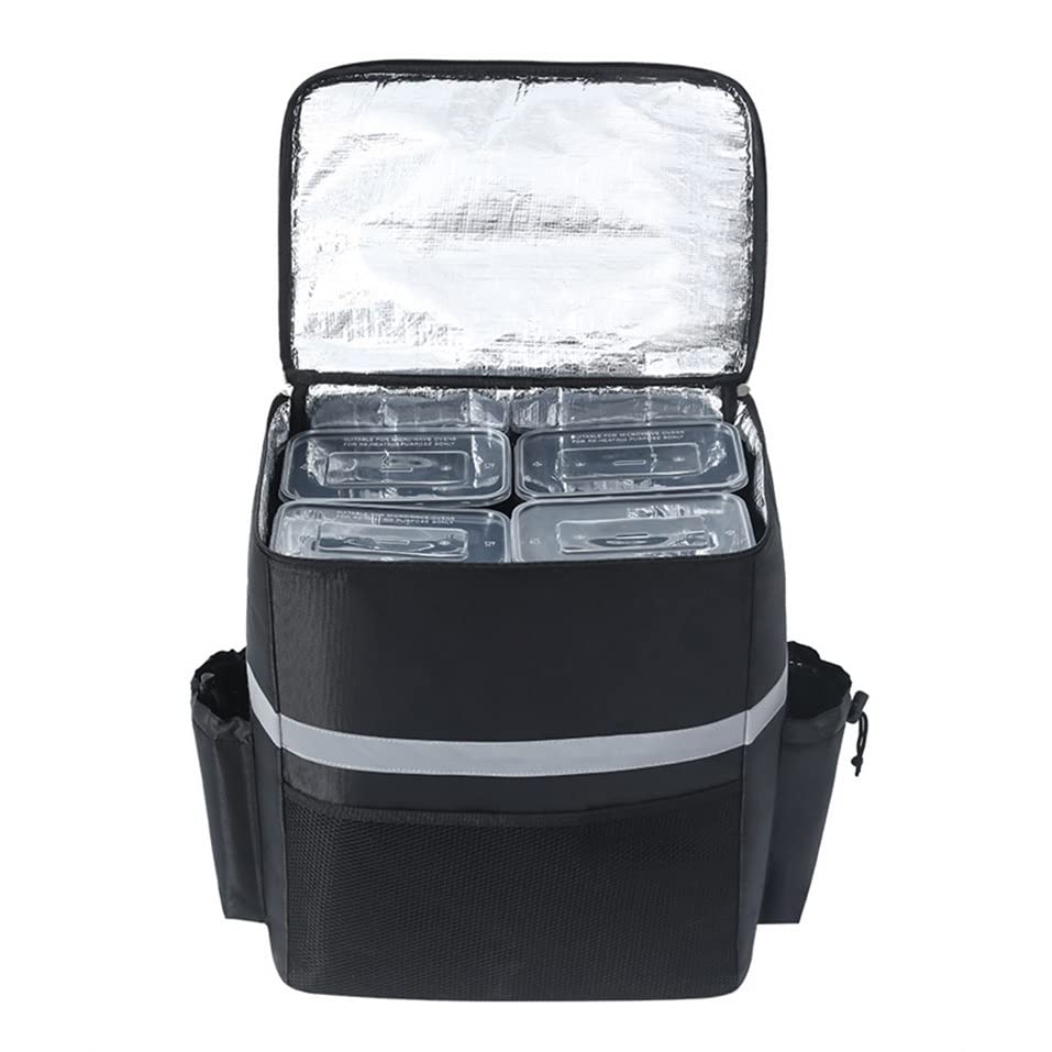 TREXD 35L Extra Large Thermal Food Bag Cooler Refrigerator Takeaway Box Fresh Keeping Delivery Backpack Insulated Cool