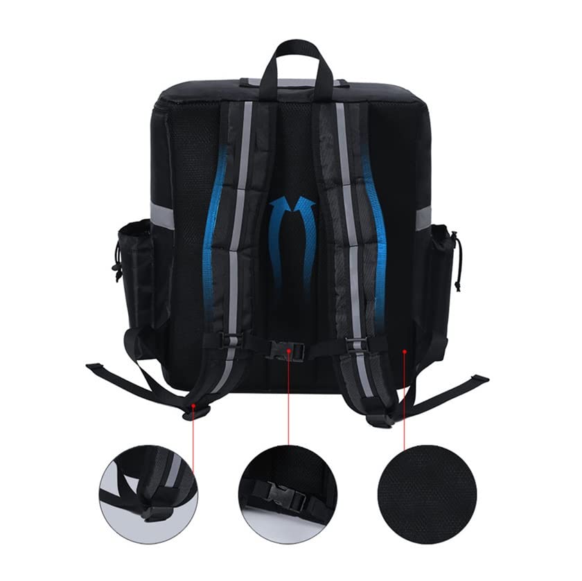 TREXD 35L Extra Large Thermal Food Bag Cooler Refrigerator Takeaway Box Fresh Keeping Delivery Backpack Insulated Cool