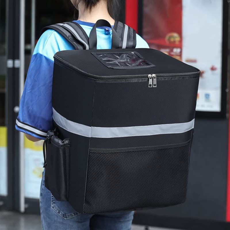 TREXD 35L Extra Large Thermal Food Bag Cooler Refrigerator Takeaway Box Fresh Keeping Delivery Backpack Insulated Cool