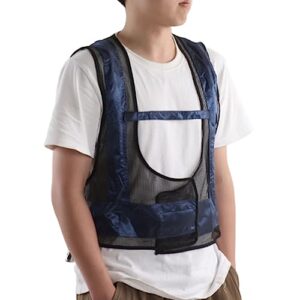 tmishion air conditioner waistcoat vortex tube cooling vest, size, safe materials, compressed air for high temperature environment air conditioner waistcoat worker cooling vest