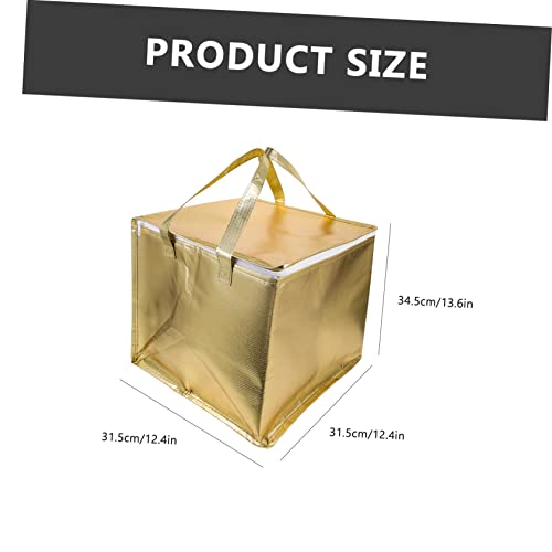 ULTECHNOVO Insulation Bags Heavy Duty Backpack Heavy Duty Totes Cooler Back Pack Coolers Insulated Grocery Bag Grocery Delivery Bag Multi-function Food Bag Handle Design Food Bag Takeaway Bag