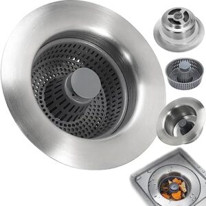 3-in-1 Stainless Steel Sink Aid,And no more stinky kitchen (1PC)