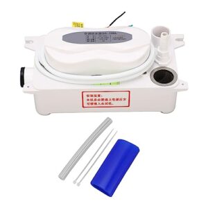 Condensate Pump 6.6ft Lift, 110V Drain Pump 0.6L Water Tank, 5W Automatic Pump for Commercial Ice Makers with 2m Lift