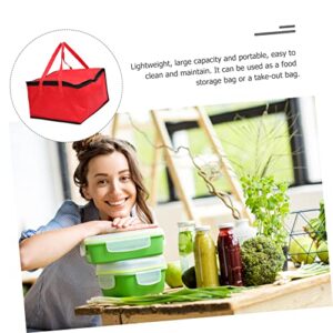 SOLUSTRE 1pc Bag Thermal Bags for Cold and Hot Food Delivery Bag Insulated Coffee Carrier Bag Insulated Tote Bags Coffee Chiller Insulated Lunch Tote Coffee Container Bag for Bento Portable